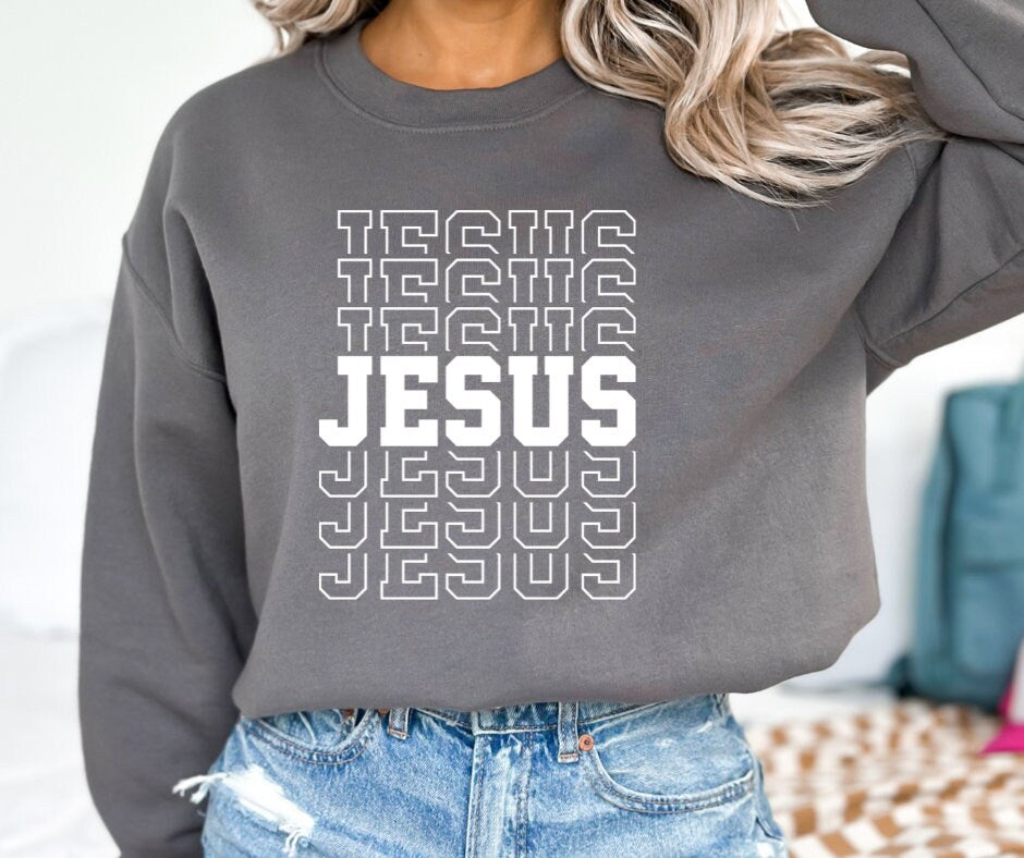 Jesus Shirt Christian hoodies Jesus Sweatshirt Faith Pray Jesus