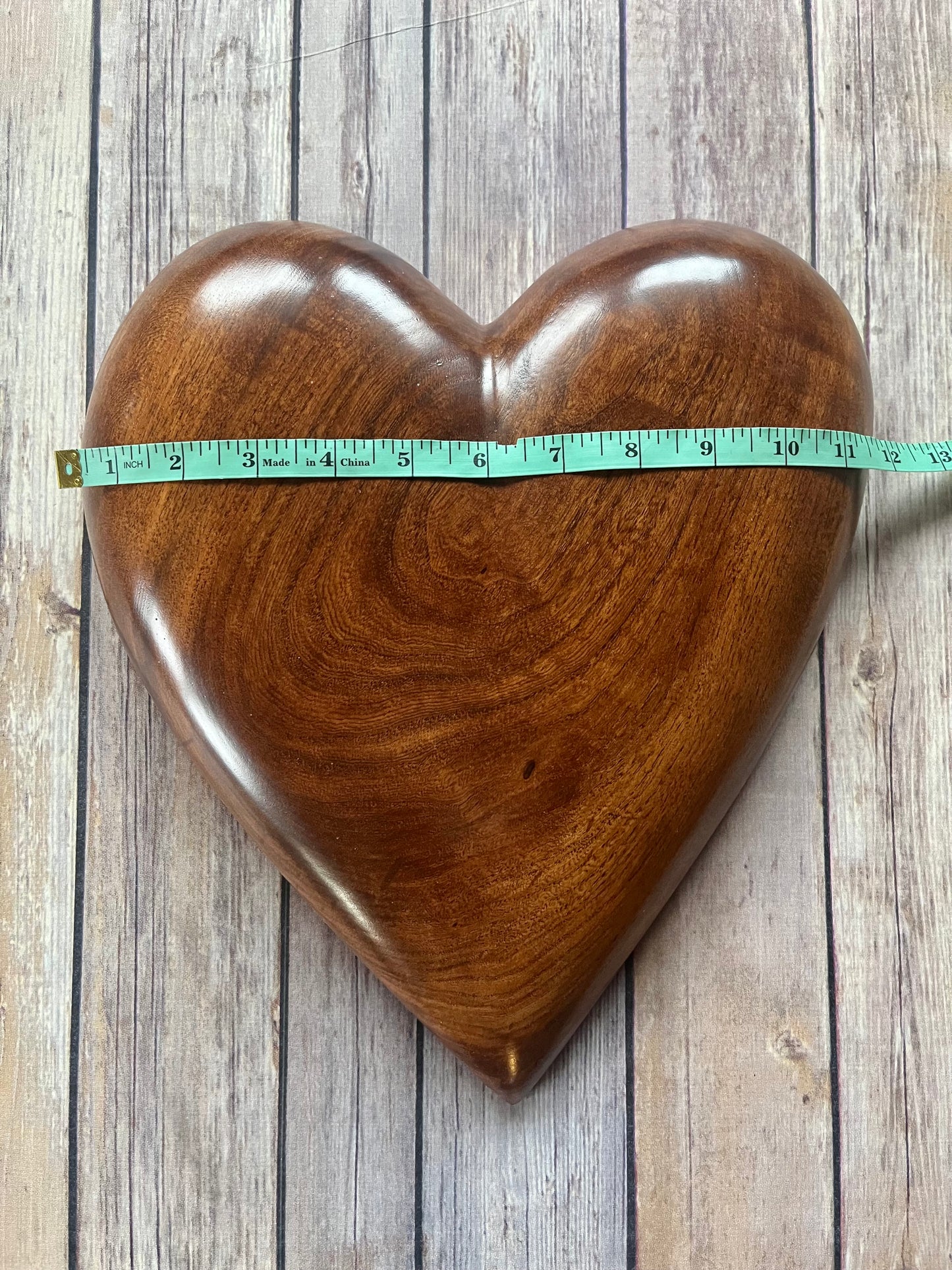 3D Wooden Heart Art Sculpture Wood Anniversarie gift 20th anniversary birthday gift Mother’s Day gift Wooden heart