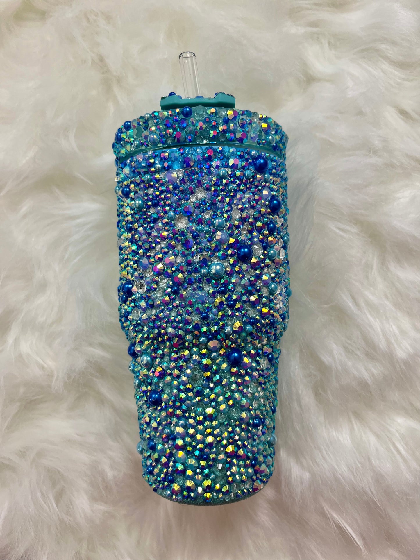 Glass Rhinestone tumbler glass rhinestones 20oz tumbler