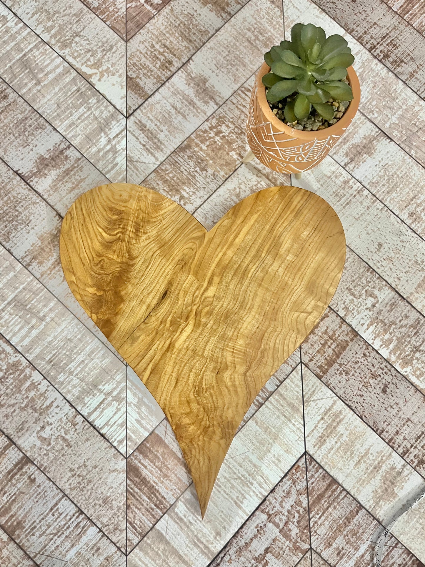 Wooden heart wooden art abstract art wooden sculpture wall hanging heart wooden heart with hanging strip