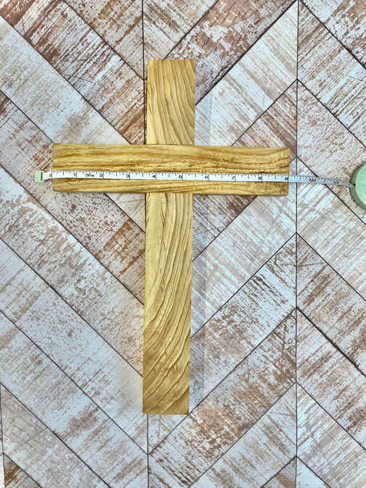 Rustic cross Baptism gift wedding gift anniversary gift wooden cross art wooden art sculpture