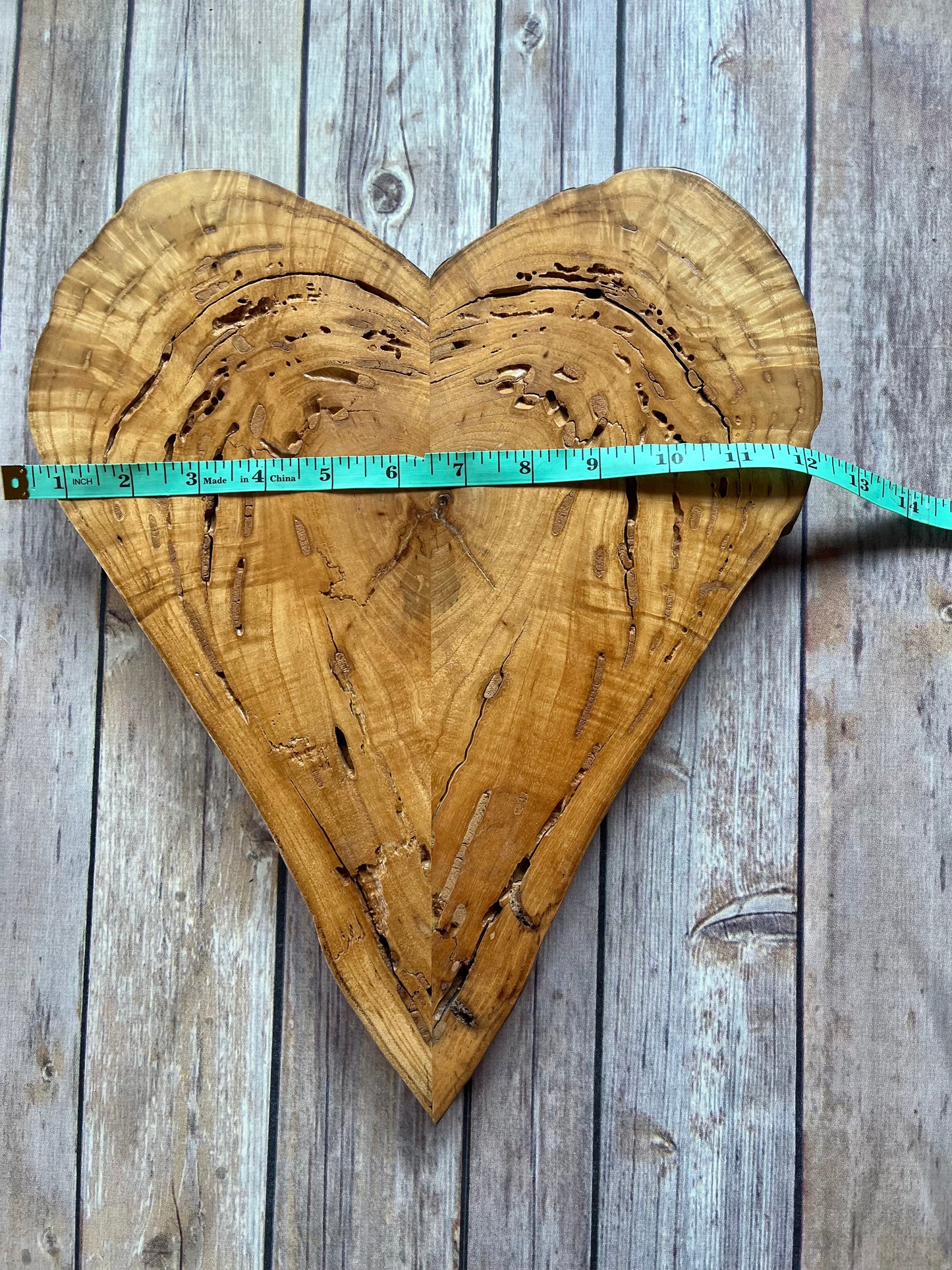 Rustic Wooden heart wooden art abstract art wooden sculpture wall hanging heart wooden heart with hanging strip for