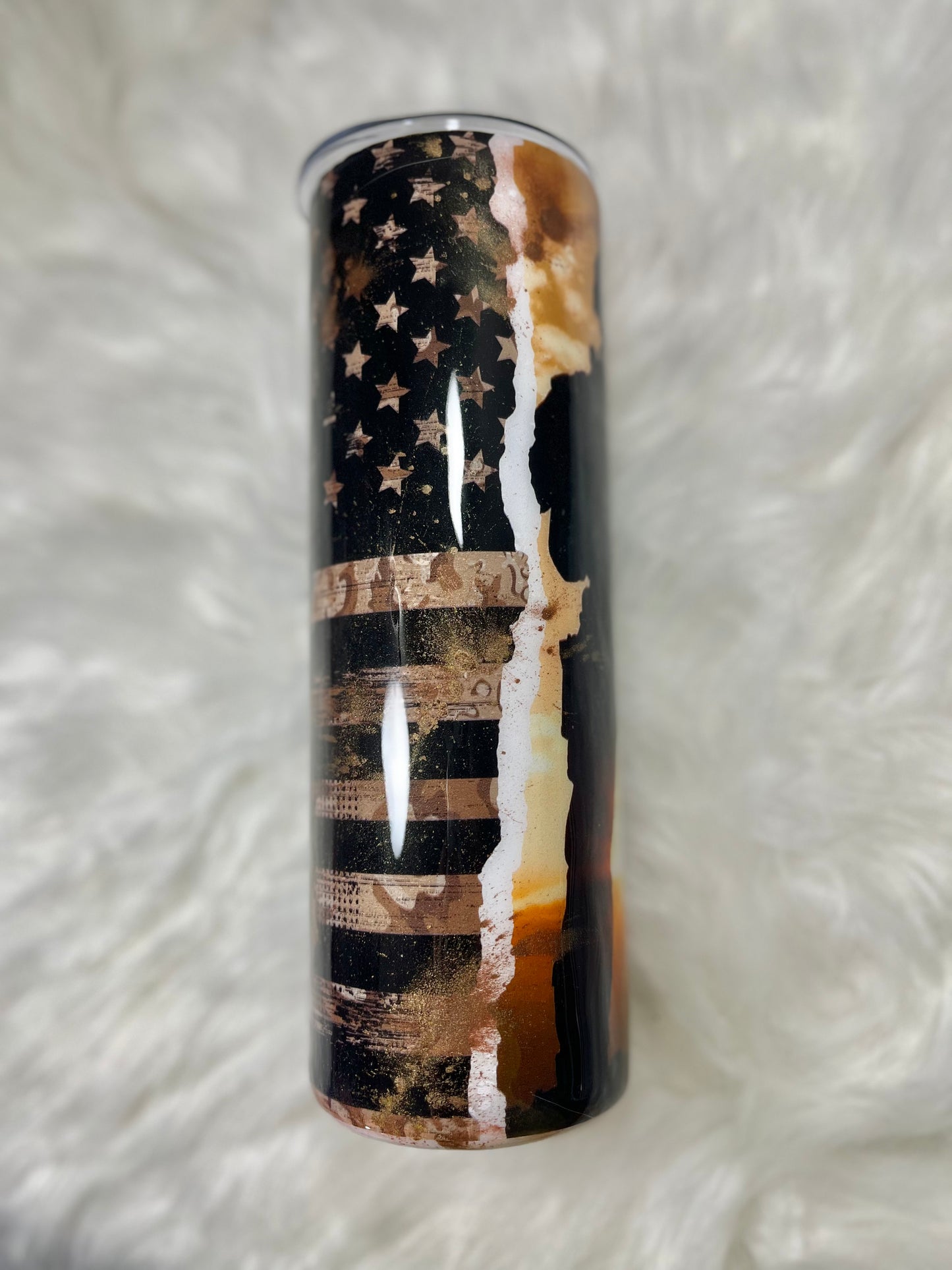 American Soldier tumbler 30oz