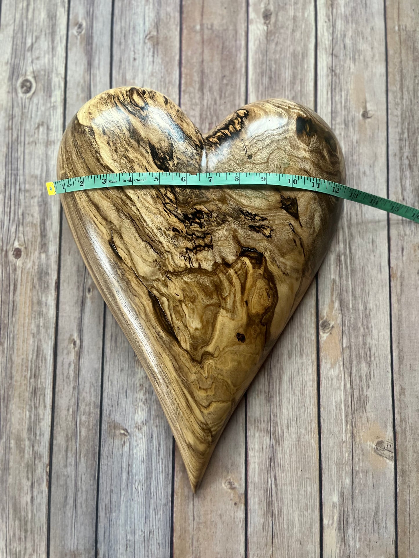 3D Wooden Heart Art Sculpture Wood Anniversary gift 20th anniversary birthday gift Mother’s Day gift Wooden heart