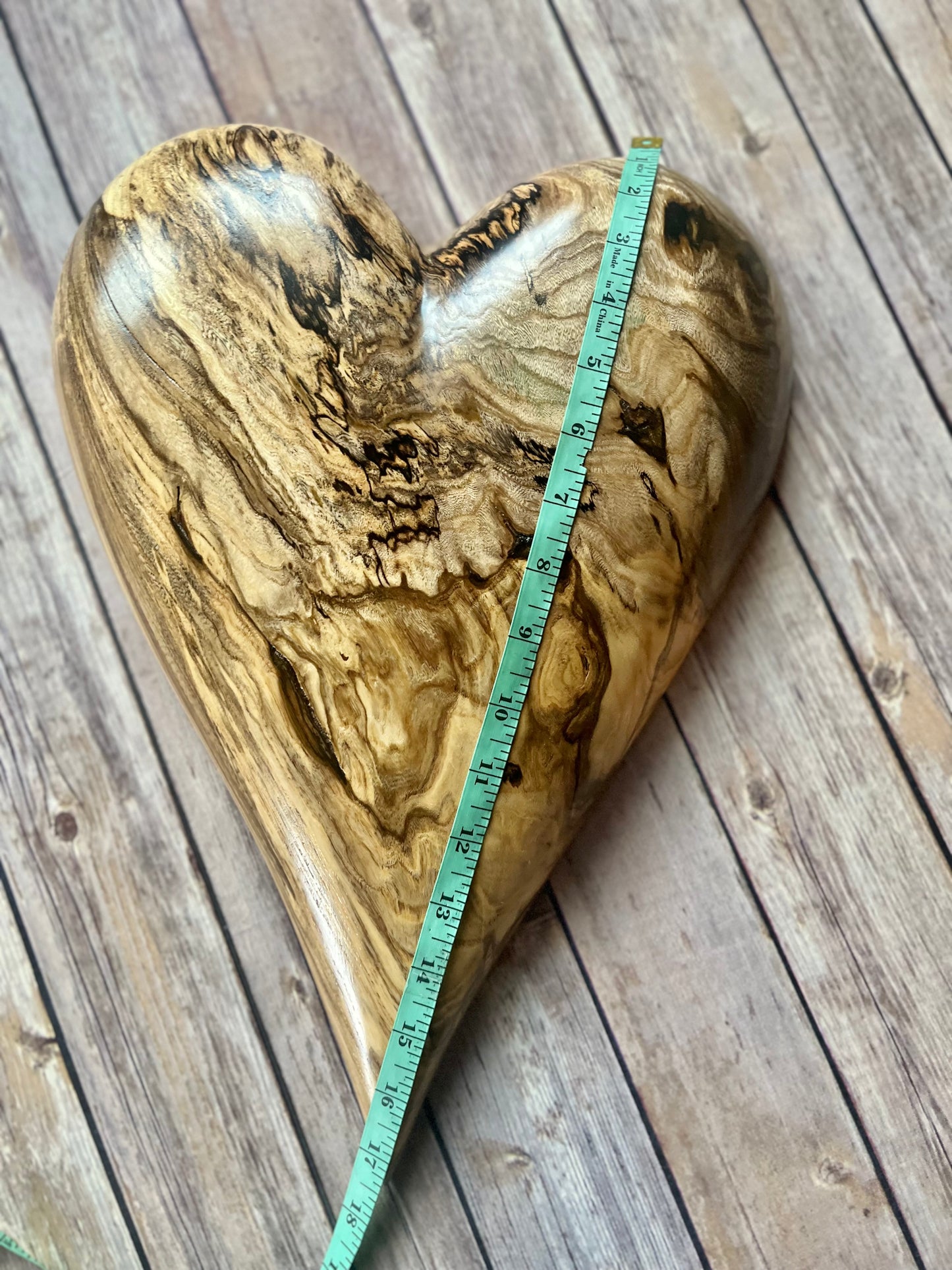 3D Wooden Heart Art Sculpture Wood Anniversary gift 20th anniversary birthday gift Mother’s Day gift Wooden heart