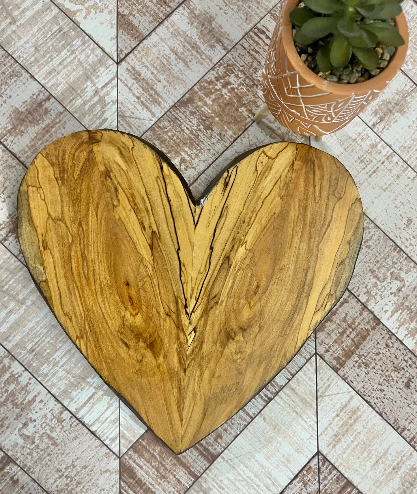 Rustic Wooden heart wooden art abstract art wall hanging heart wooden heart with hanging strip