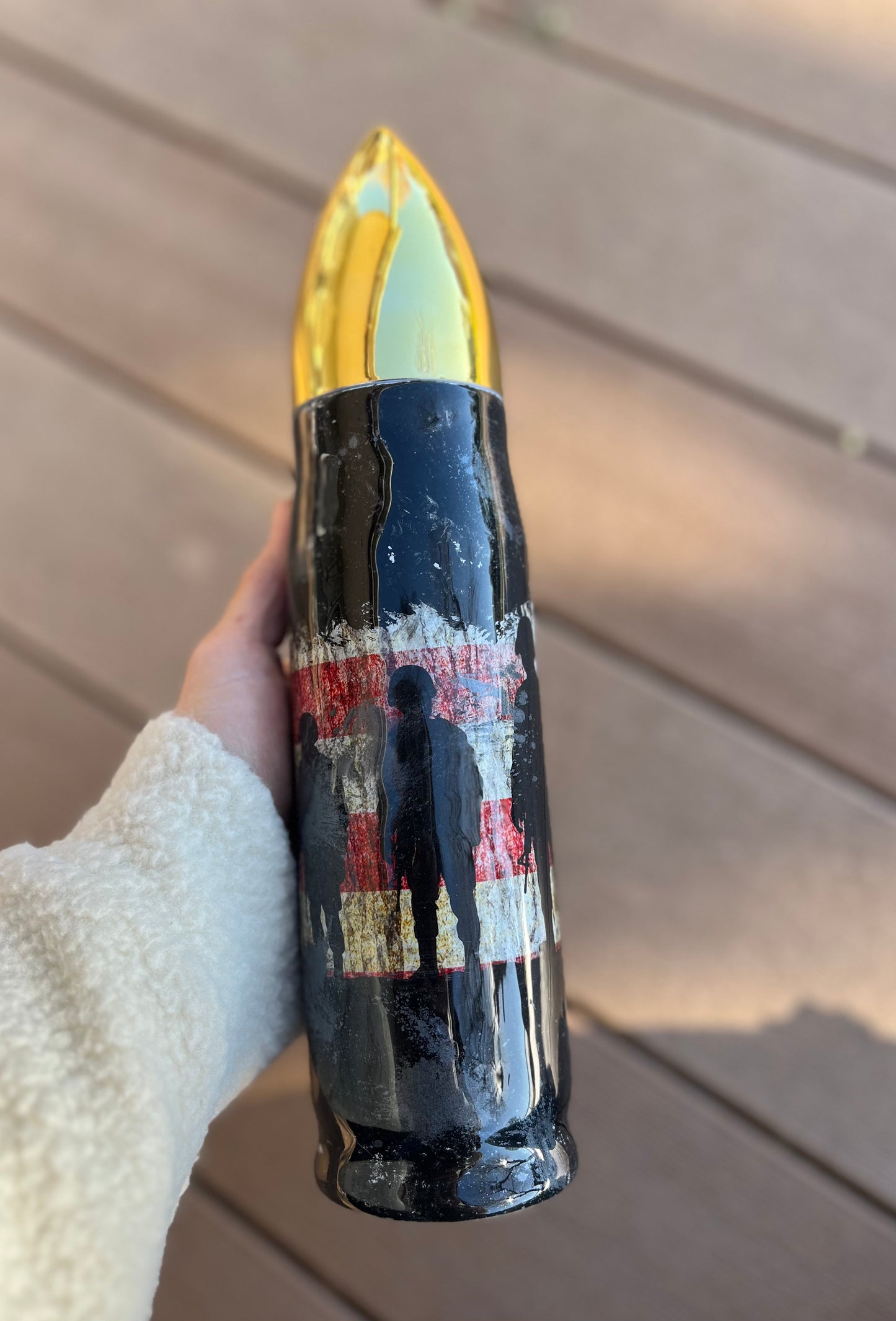 Bullet Tumbler American Soldiers Tumbler Vintage American Flag Tumbler We the People Skinny Tumbler We the people American Flag Tumbler American Flag USA