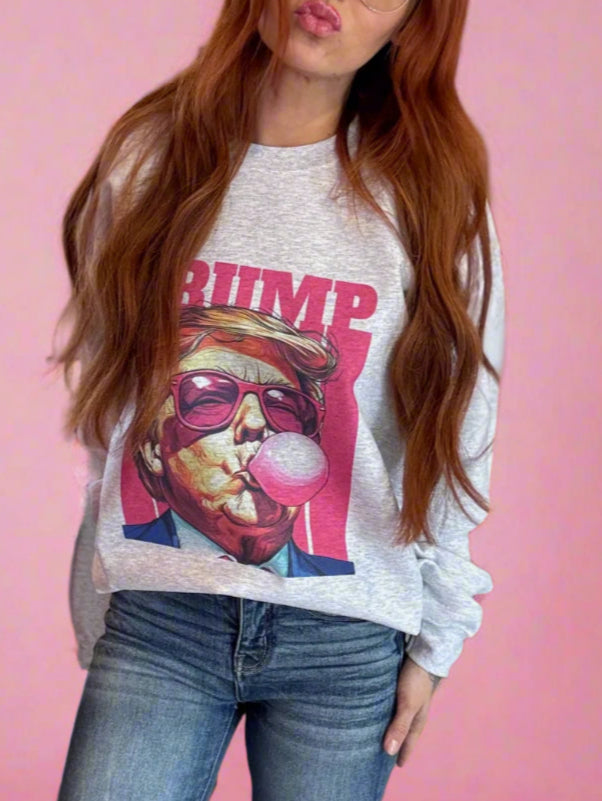 TRUMP Pink Bubblegum Sweatshirt