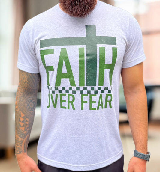 Faith Over Fear front + Back Design