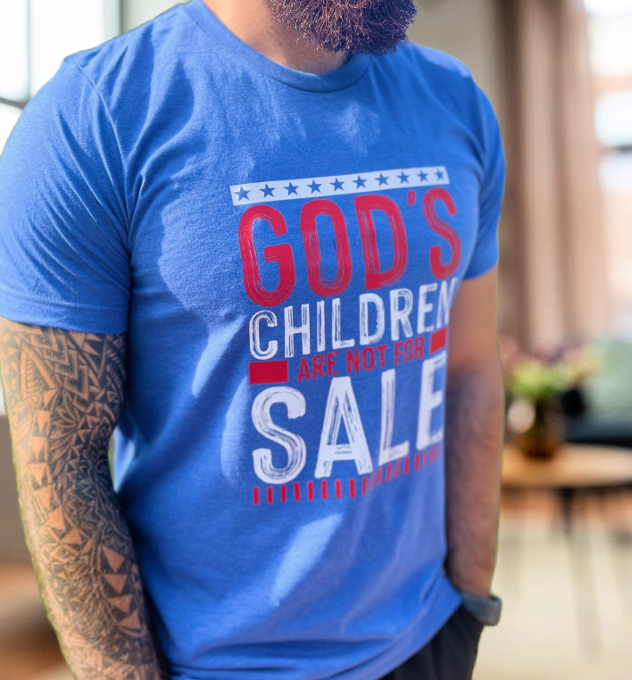 Gods Children Are Not For Sale Shirt American flag America Shirt USA Military shirts Constitution Faith based shirts Christian Shirts