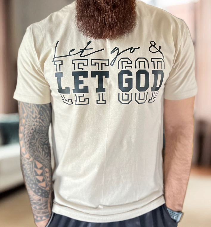 Let go and Let God Hoodie and Sweatshirt Faith Apparel Faith based clothing Jesus Sweatshirt Jesus Shirts Christian