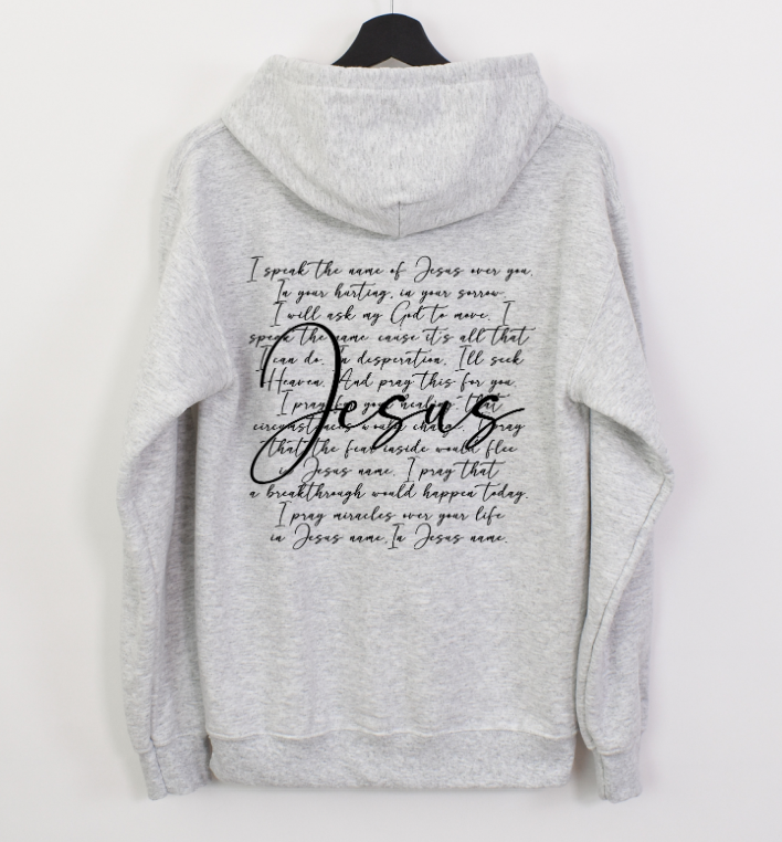 Front & Back FAITH + I Speak The Name Of Jesus