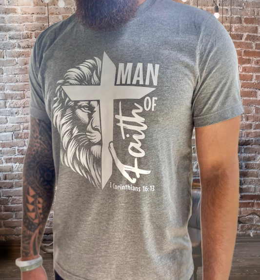 Man Of Faith Graphite Grey