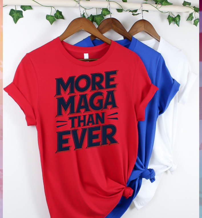 Trump Shirt Trump Fight Shot More Maga Than Ever TRUMP 2024