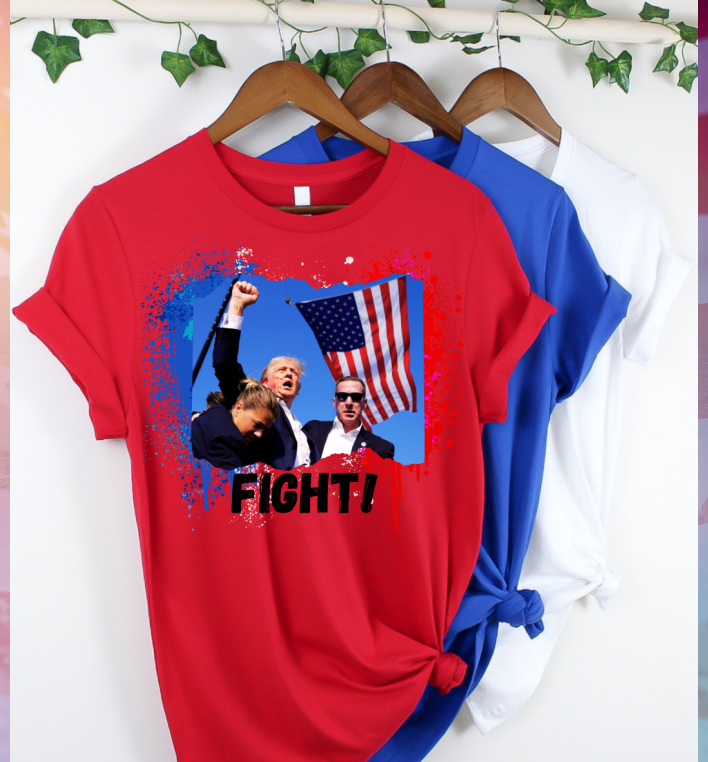 Trump shirt Trump Fight Shot TRUMP 2024