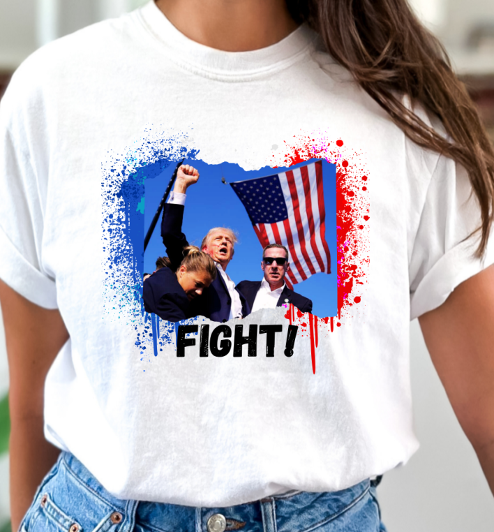 Trump shirt Trump Fight Shot TRUMP 2024