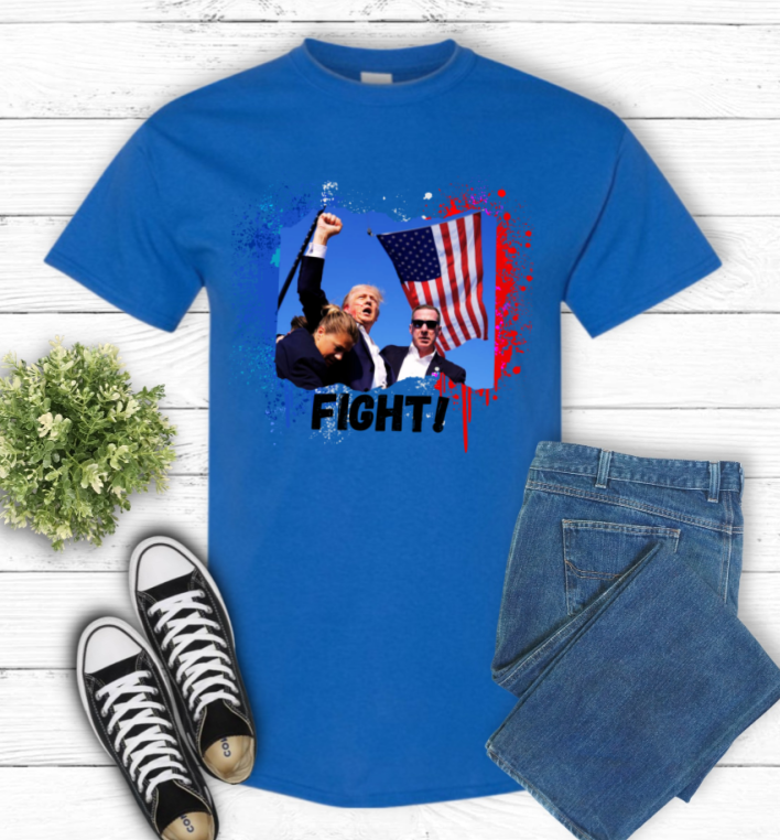 Trump shirt Trump Fight Shot TRUMP 2024