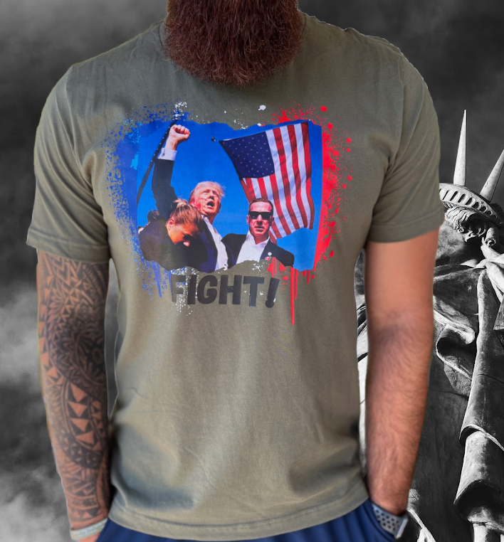 Trump shirt Trump Fight Shot TRUMP 2024