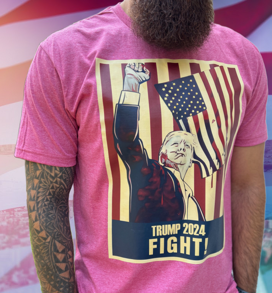 Vintage Trump 2024 Fight Full size print