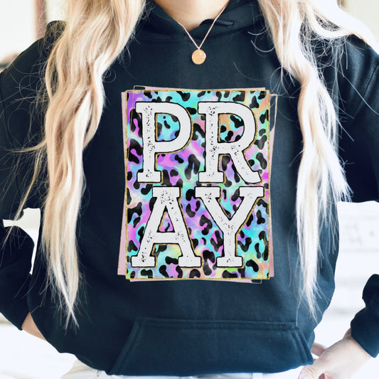 Leopard Pray Shirt Pray Hoodie Jesus shirt Jesus hoodie bible shirts bible verse shirts Christian shirts faith shirts Faith based clothing