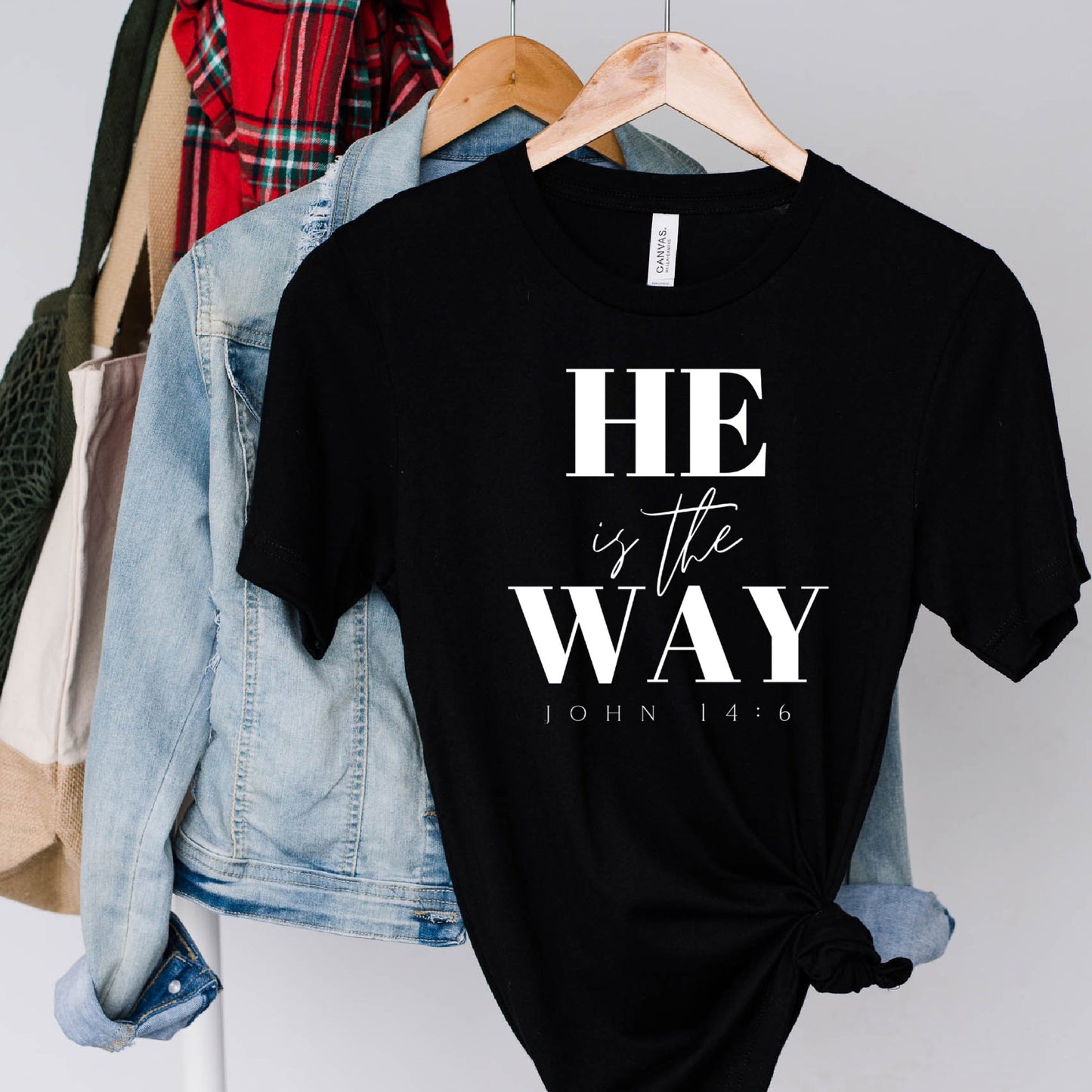 He is the way John 14:6 He is the light he is the truth Jesus shirts pray shirts scripture shirts christian hoodies jesus hoodies pray shirt