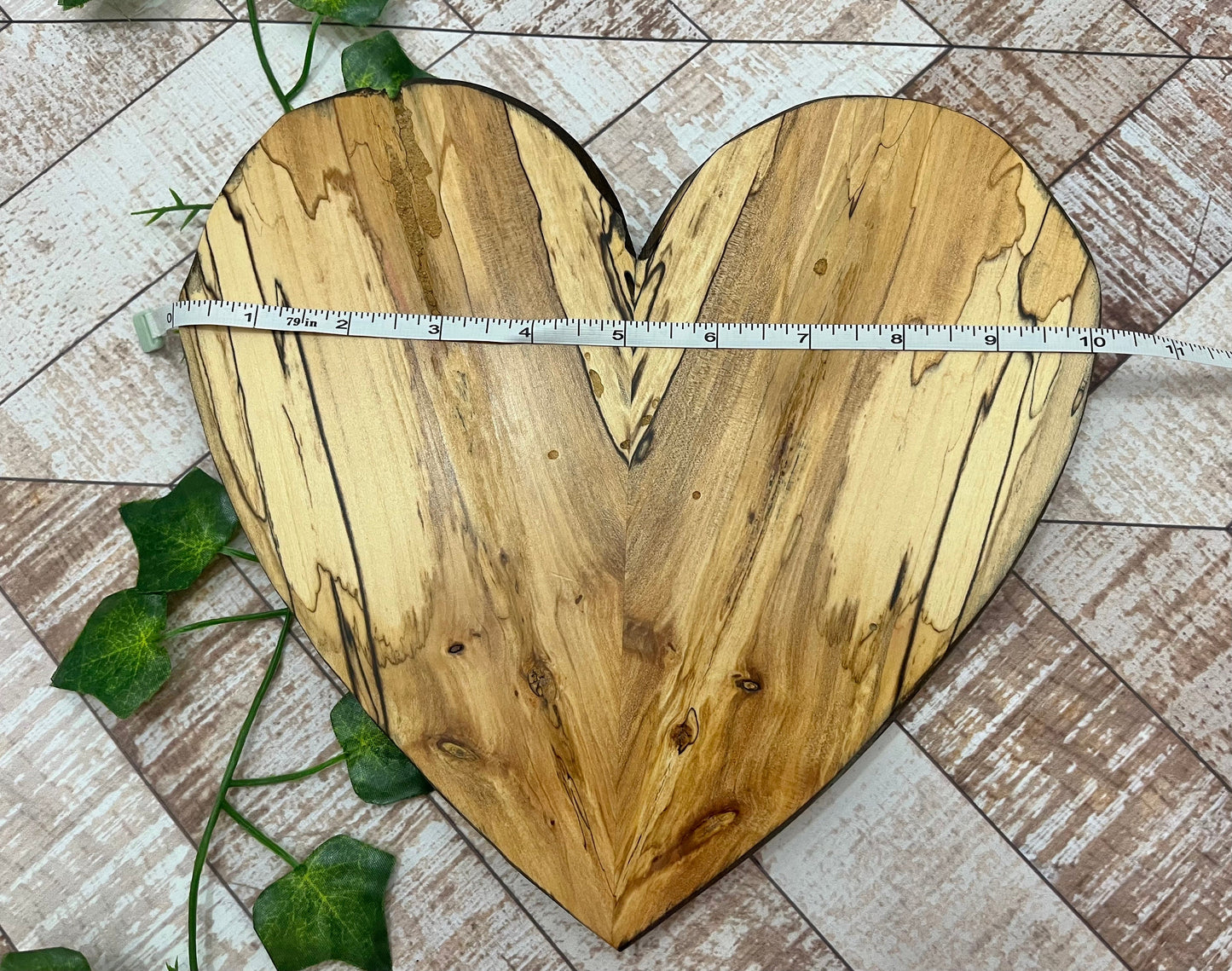 Wooden heart wooden art abstract art wall hanging heart wooden heart with hanging strip