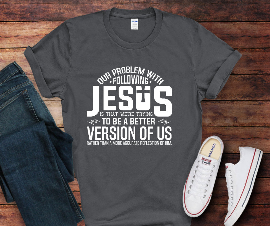 Following Jesus Shirt Christian hoodies Jesus Sweatshirt Faith Pray Jesus Christian shirt Faith Shirt Jesus Shirt Religious Christian Appare