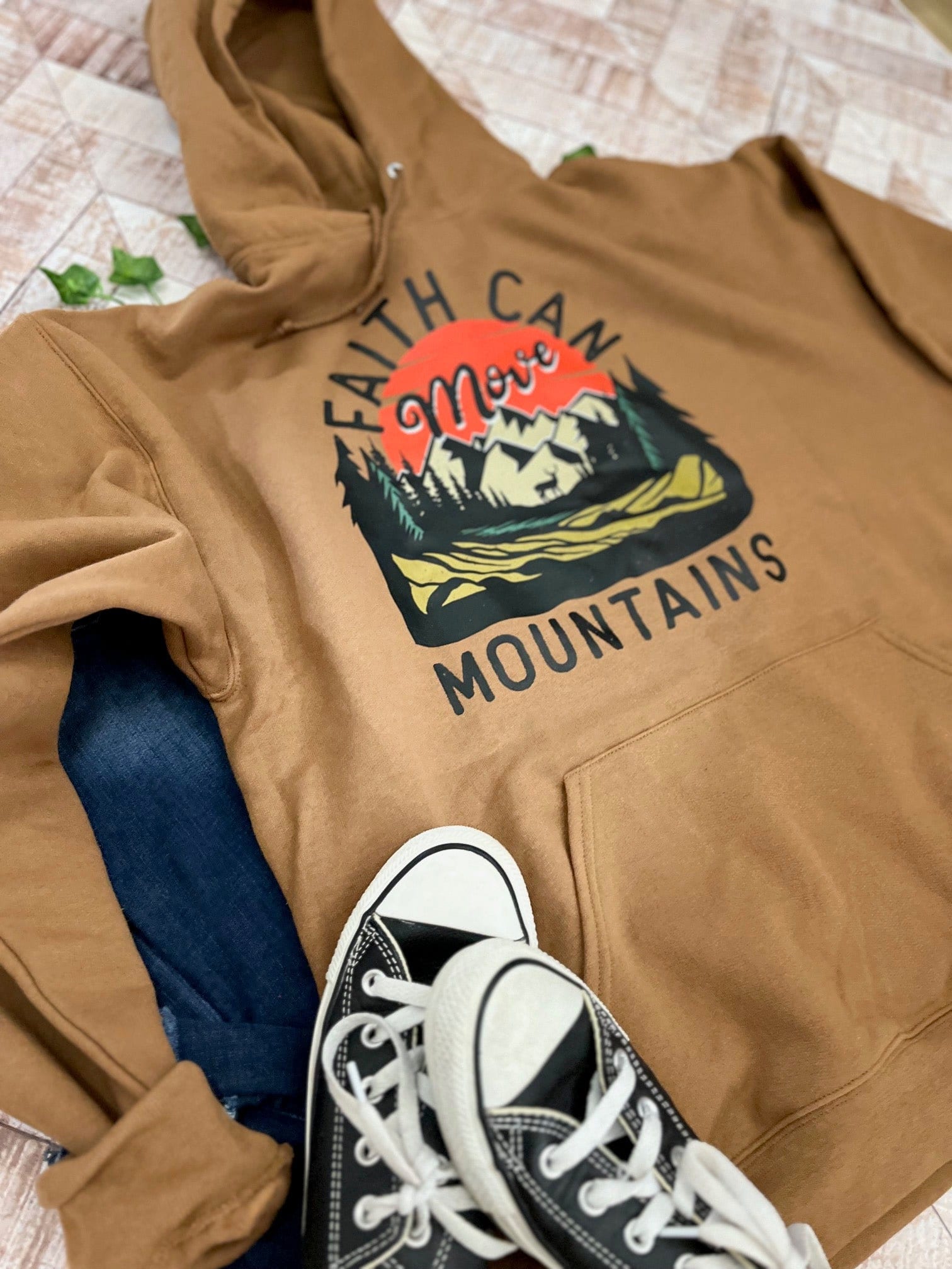 Faith can move mountains Faith hoodie faith sweatshirt mens and womens faith can move mountains christian shirts scripture gifts shirt