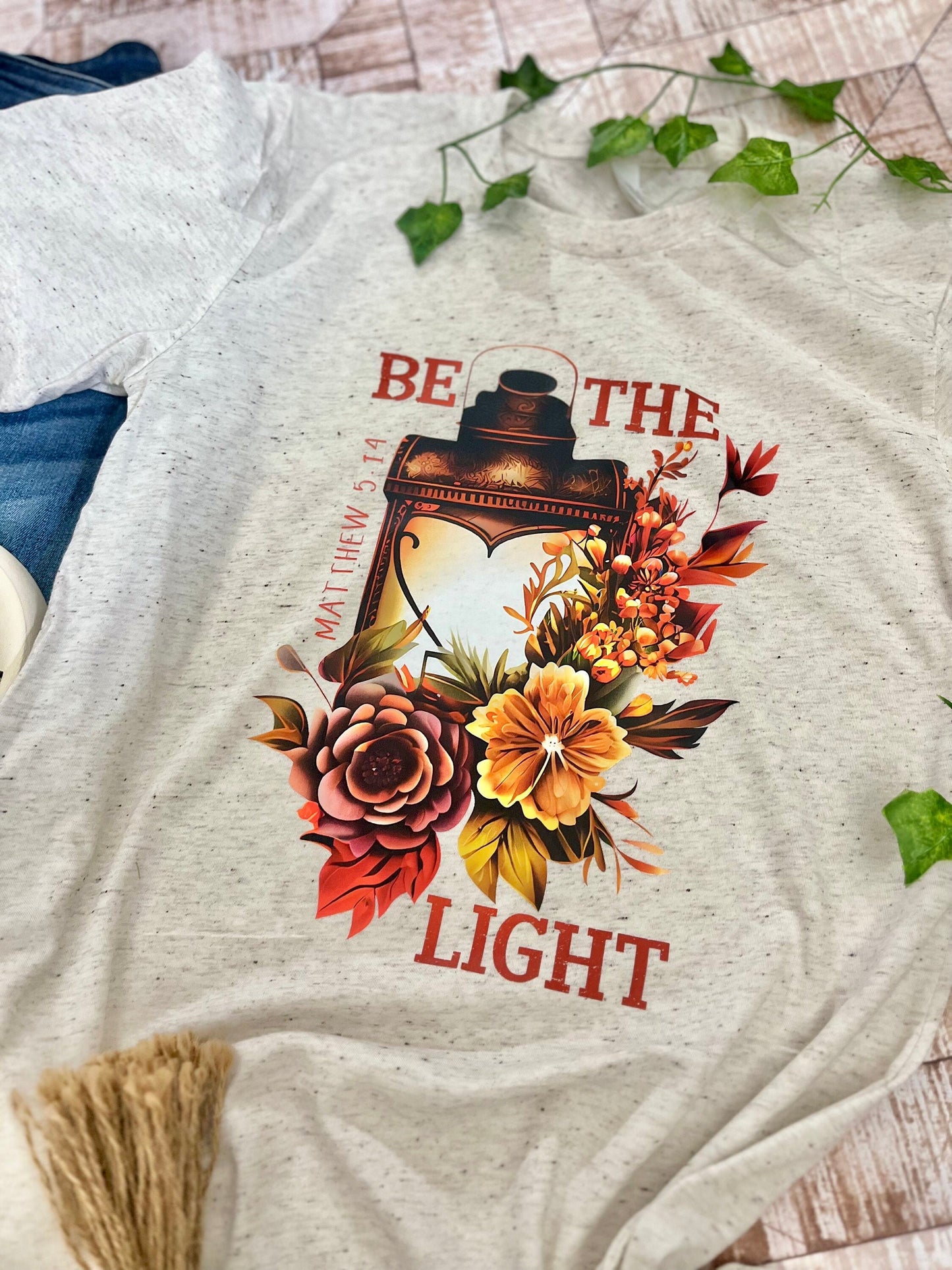 Be The Light Matthew 5:14 Womens Christian shirts Christian hoodies Jesus Shirt Faith Pray Jesus Christians Godfidence Christian apparel